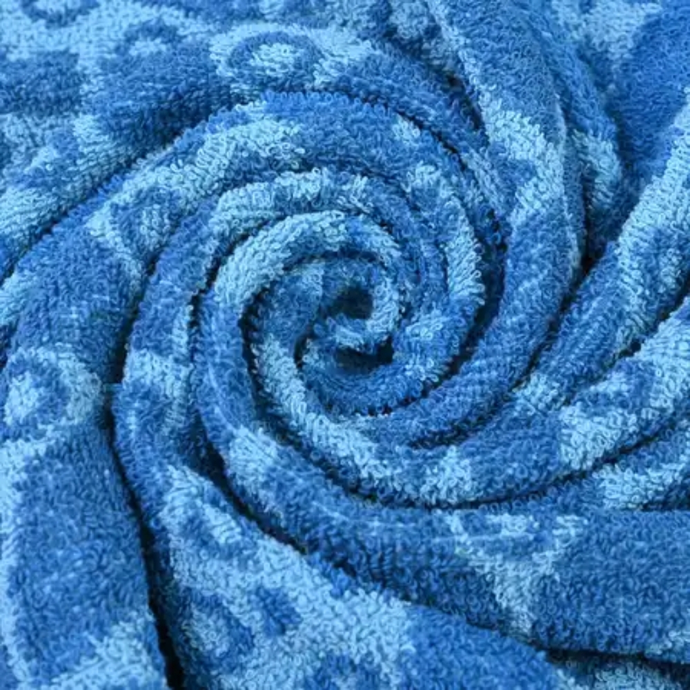 HOMESMART Bundle of 2 Bath/Beach Towel in Blue